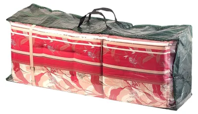 Produktbild von Gewebe Abdeckplane für Gartenmöbel-Sitzkissen, 130x50x32 cm, 150 g/m²
