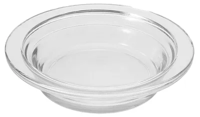 Ersatzschale aus Glas für Wachswärmer, 11,5 x 11,5 cm, transparent