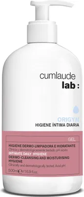 Produktbild von Cumlaude Lab - pH-Neutrale Reinigungslösung, Intimhygiene, Täglichen Gebrauch, Kamille und Malve, Hypoallergen, Parfüm- und parabenfrei,  und gynäkologisch getestet - 500 ml