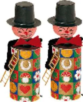 Produktbild von 2 er SET Tischfeuerwerk " Alles Gute " Glücksbringer