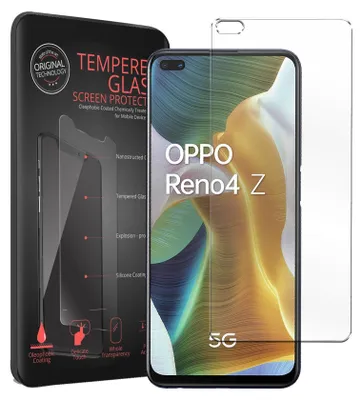 Immagine prodotto di 2x vetro blindato per OPPO Reno 4 Z 5G protezione dello schermo in vetro