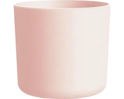 Produktbild von Blumentopf Lora Kunststoff matt Ø 14 cm H 12,7 cm hellrosa