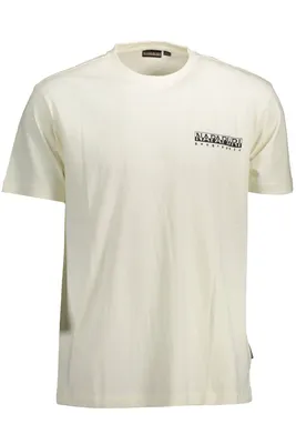 Zdjęcie produktu dla NAPAPIJRI T-shirt męski tekstylny biały SF11091 - Rozmiar: 2XL