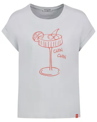 Produktbild von EIGHT 2 NINE Bequemes T-Shirt Rundhalsausschnitt Kurzarm Lässig Größe: S