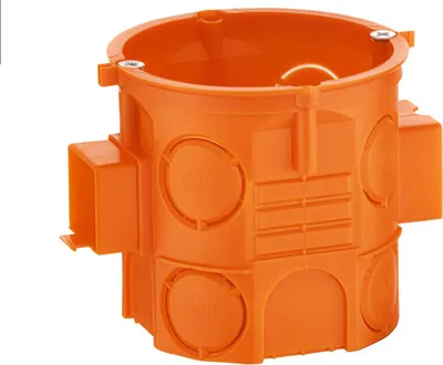 Immagine prodotto di Scatola da incasso 60 mm, profonda, standard, con viti S60DFw set di 10 pezzi