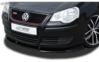 Productafbeelding van RDX Racedesign voorbumper, compatibel met de Volkswagen Polo 9N2 (2005-2009), model Vario-X