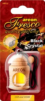 Produktbild von Original Areon FRESCO Autoparfüm Duftdose Duftbaum Lufterfrischer Black Crystal