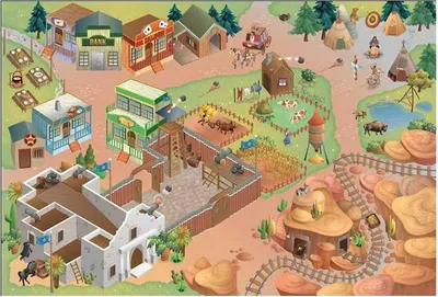 Image de ALAMO Tapis tissé pour enfants