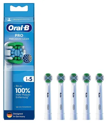 Productafbeelding van Braun Oral-B Pro PrecisionClean, 5 reserveopzetborstels / vervangende borstels