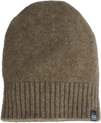 Productafbeelding van Beanie muts voor heren en dames - 40% Viscose - 53% Wol - 7% Zijde, warm en stijlvol