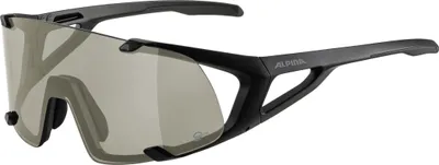 Produktbild von Alpina Sports HAWKEYE Q-LITE, Multisportbrille, Uni, Halbrandlos, Schwarz, Kunststoff, Schwarz