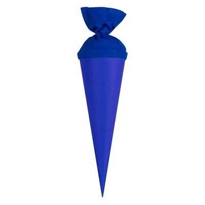 Produktbild von itenga Geschwister - Bastelschultüte 35cm mit Filzverschluss BLAU