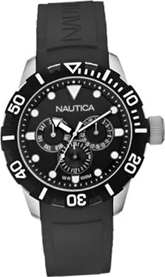 Obrázok produktu pre Nautica gumové dámske hodinky A13643G náramkové hodinky čierne Dámske hodinky D2UNA13643G