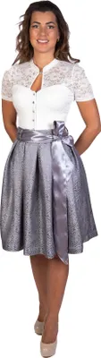 Produktbild von CHRISSY FALTENROCK DAMEN Grau 42