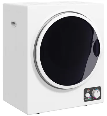 Immagine prodotto di Asciugatrice da incasso, capacità 4 kg, 850 W, con 4 programmi | Colore: Bianco | Dimensioni: 40,5 x 49 x 60 cm