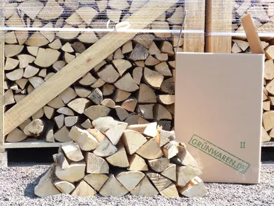 Produktbild von 180 kg trockene Buche, Kaminholz Brennholz Feuerholz Hartholz ca. 25 cm