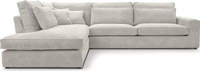 Produktbild von FEDVE Sofa Big Sofa Ecksofa Monica mini L- Form Funktionssofa Wohnlandschaft Design Couch Links