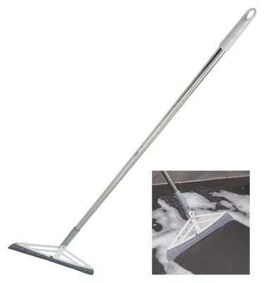 Immagine prodotto di Spazzolone per pavimenti e tergivetro in silicone e PP, dimensioni 90 x 35 cm, adatti per piastrelle e vetro