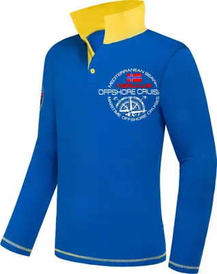 Zdjęcie produktu dla Nebulus Koszulka polo langarm BILLER Herren, Koszula, Bluza, Polo, P5398 - Herren, kobaltowy niebieski, M