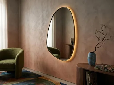 Immagine prodotto di Specchio, stile moderno, colore marrone, comodo, confortevole, camera da letto