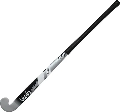 Produktbild von Uwin Hockeyschläger TS-X - 37,5 Zoll - metallic silber schwarz Holz