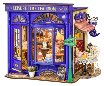 Image de Robotime Maquette Salon de the Leisure Time - Miniaturisme