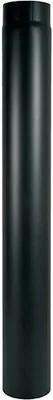Produktbild von Schwarzes Rauchrohr 2 mm dick - Durchmesser 130 mm - Länge 100 cm