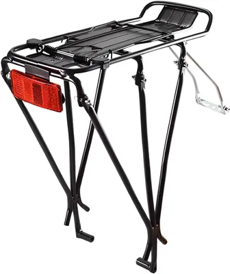 Obrázok produktu pre Nosič na bicykel 25 kg, hliníkový, pre horský bicykel, s odrazkou