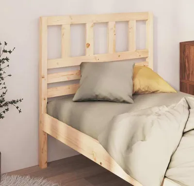 Image de vidaXL Tête de lit 96x4x100 cm pin massif - Tête de lit - Tête de lit - Tête de lit en bois