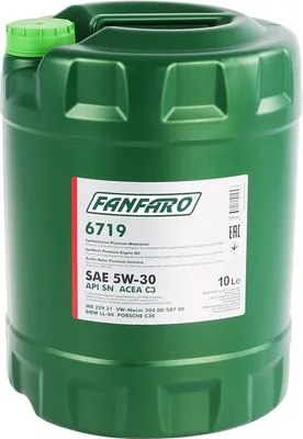 Produktbild von FANFARO 6719 5W-30, 10 Liter