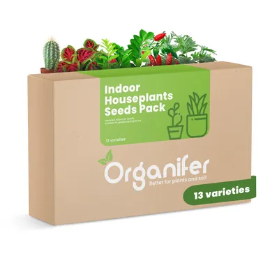 Produktbild von Zimmerpflanzen-Saatgutpaket - 13 Sorten