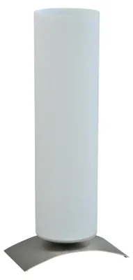 Productafbeelding van Tafellamp Oblica Round 39cm metaalgrijs