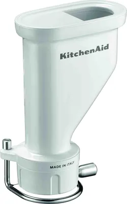 Zdjęcie produktu dla KitchenAid Gourmet Pasta Press, Szary, Stal nierdzewna, Metal, Plastik, KSM150, K45, K90, KitchenAid household stand mixers, 350 mm, 240 mm, 135 mm
