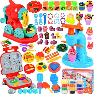 Image de Solidchoice - Kit de construction avec 71 pièces et outils de modelage pour enfants