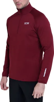 Produktbild von TCA Herren Winter Run Langarm Laufshirt mit Reißverschluss - Cabernet, L