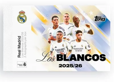 Image de Topps Los Blancos Real Madrid 2025/26 – Collectible cards – 3 autographs