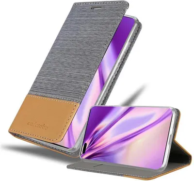 Produktbild von Cadorabo Hülle für Honor 30 PRO Schutzhülle in Grau Handy Hülle Etui Book Case Cover