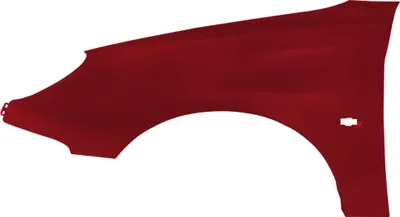 Produktbild von BLU Kotflügel Passend für Peugeot 206 KJF Links Rot Rouge Ardent | 1998-2009 | Vorderseite Vorne | Lackiert | Einbaufertig