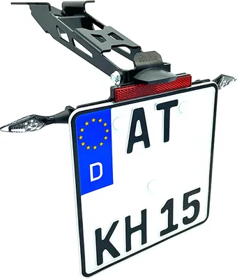 Produktbild von alpha Technik Kennzeichenhalter für Yamaha XSR 900, Typ RN80 für XSR900 RN80 EURO5
