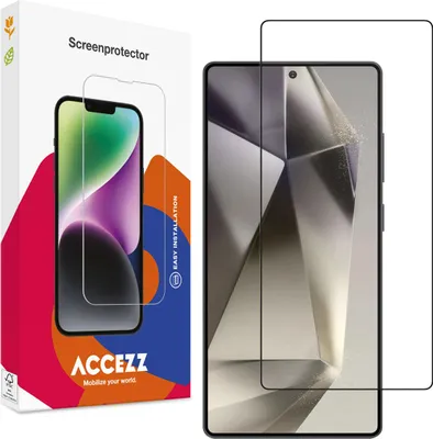 Image de Accezz Hard Glass Full Cover Screen Protector pour le Samsung Galaxy S25 Ultra