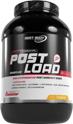 Produktbild von Best Body Nutrition - Post Load - Tropical - 1800 g Dose