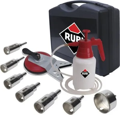 Produktbild von RUBI Easy Gres Plus KitBit Set de drill bits 7 piece(s)