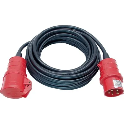 Produktbild von Brennenstuhl CEE Verlängerungsleitung IP44 25m schwarz H07RN-F 5G4,0 5-polig, 1168500