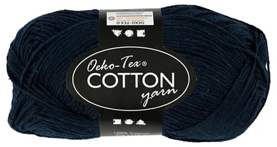 Obrázok produktu pre Creativ Company 431280, Kreatívna tvorba, Čierna, Bavlna, 170 m, 50 g