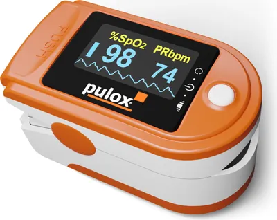 Produktbild von Pulsoximeter Pulox PO-200 Solo orange