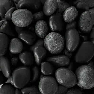 Produktbild von FLUSSKIESEL, Kieselsteine 20-60mm. 5kg. Grau - SCHWARZ