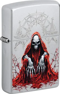 Produktbild von Zippo Benzinfeuerzeug Mroczny Żniwiarz, Windproof, lebenslange Herstellerzusage