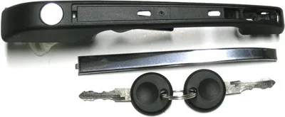 Zdjęcie produktu dla Klamka drzwi 2x klucz PRAWA PRZEDNIA do Audi 80 B2 z lat 1978-1986