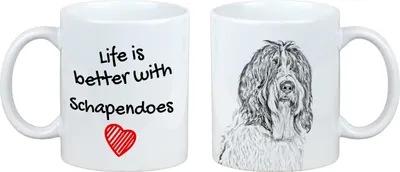 Obrázek produktu pro Art-Dog Keramický hrnek – Schapendoes
