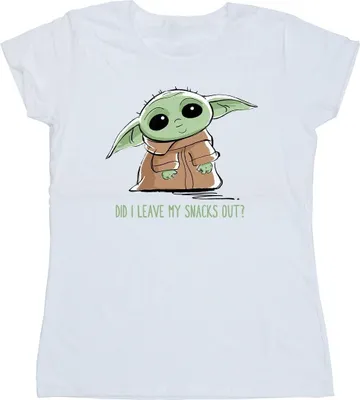 Produktbild von Star Wars - "The Mandalorian" T-Shirt für Damen BI50635 (XL) (Weiß)